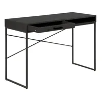 KIRJUTUSLAUD SEAFORD 110X45XH75CM, MUST