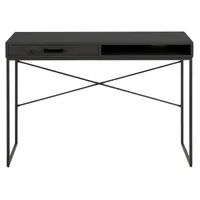 KIRJUTUSLAUD SEAFORD 110X45XH75CM, MUST
