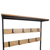 ESIKURIIUL HEDVIG 100X36XH180CM, SAAR/MUST