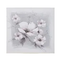ÕLIMAAL 60X60CM, VALGED LILLED
