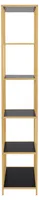 RIIUL SEAFORD 77X35XH185CM, MUST/KULDNE