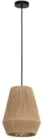RIPPVALGUSTI EGLO ALDERNEY E27 1X40W MUST METALLIK/NATURAAL.