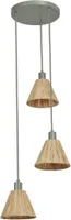 RIPPVALGUSTI LEDVANCE RAFFIA PLATE 3XE27 ROHELINE