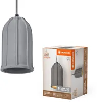 RIPPVALGUSTI LEDVANCE CONCRETE SIM E27 TUMEHALL