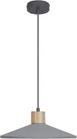 RIPPVALGUSTI LEDVANCE CONCRETE WOOD 320MM E27 TUMEHALL