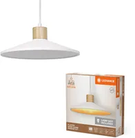 RIPPVALGUSTI LEDVANCE CONCRETE WOOD 320MM E27 VALGE