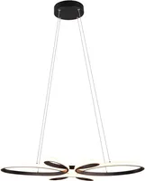 LAEVALGUSTI TRIO FLY LED 3000K MATT MUST