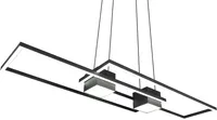 RIPPVALGUSTI TRIO ALBANY LED 2700-6500K MATT MUST