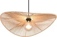 RIPPVALGUSTI TRIO LAURINE E27 58CM PRUUN/PABERLÕNG