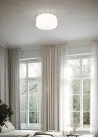 LAEVALGUSTI TRIO MADELINE E27 40CM VALGE