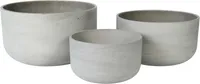 ÜMBRISPOTT RO CEMENT 53X53X30CM HELEHALL
