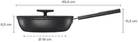 SAUTÉ PANN FISKARS HARD FACE 24CM