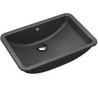 VANNITOAVALAMU TURTL 150MM 535X370MM GRANIIT MUST