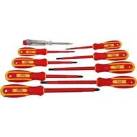 KRUVIKEERAJATE KOMPLEKT BRILLIANT TOOLS VDE LAPIK JA PH PHILLIP, 9 OSA