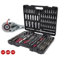 PADRUNIKOMPLEKT KS TOOLS CHROMEPLUS 1/4-3/8-1/2´´, 195-OSA