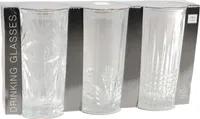 JOOGIKLAASIDE KOMPLEKT 380ML, 3-OSALINE