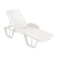 LAMAMISTOOL PROGARDEN POOL 71X192X100CM VALGE
