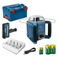 LASERLOOD BOSCH GRL 400 H, LB LR45, 2X1,5V D