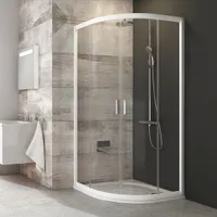 DUŠINURK RAVAK BLIX BLCP4-90, 90X190CM ALUSETA, LÄBIPAISTEV