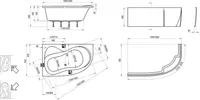 NURGAVANN ROSA 95, 160X95CM PAREM