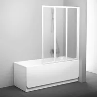 VANNISEIN RAVAK VS3 130X140CM VALGE, MATISTATUD KLAAS