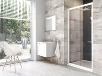 DUŠIUKS RAVAK BLIX BLDP2-100, 100X190CM, VALGE