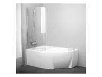 VANNISEIN RAVAK CVSK1 ROSA 140/150 L, 85X150CM, ALUMIINIUM