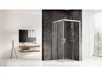 DUŠINURK RAVAK MSRV4-100/100, 100X195CM, SATIIN, ALUSETA