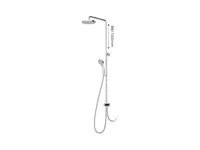 ÜLADUŠI KOMPLEKT RAVAK DS 090.00CR CHROME