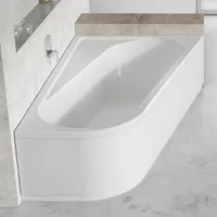 NURGAVANN RAVAK CHROME ASÜMMEETRILINE 170X105CM PAREM