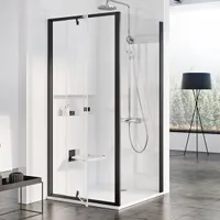 DUŠISEIN RAVAK PIVOT PPS-100, 100X195CM MUST