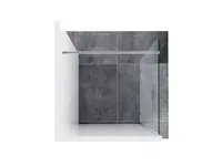 DUŠISEIN RAVAK WALK-IN WALL-130, 130X200CM ALUMIINIUM