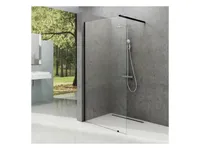 DUŠISEIN RAVAK WALK-IN WALL-70, 70X200CM MUST