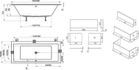 VANN RAVAK FORMY 01 SLIM 170X75