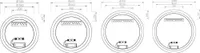 LED PEEGEL RAVAK ORBIT I 800