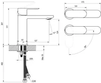 VALAMUSEGISTI RAVAK CHROME II 014.21 175 MM BECOOL MUST