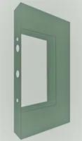LOCINOX LUKU RAAM VÄRAVARAAMILE RAL6005