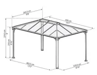VARIKATUS MARTINIQUE 4300 /295X430 CM