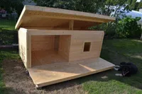 SOOJUSTAMATA KOERAKUUT TERRASSIGA MAX 2 NATURAALNE