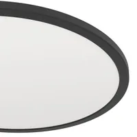 PLAFOON EGLO ROVITO-R IP44 2700-6500K 55CM PULT MUST