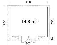 AIAMAJA PALMAKO BRET 14,8M²
