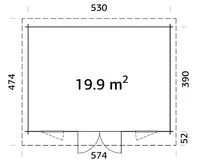 AIAMAJA PALMAKO BRET 19,9M²
