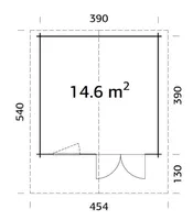 AIAMAJA PALMAKO BRITTA 14,6M²