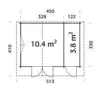 AIAMAJA PALMAKO EMMA 14,2M²