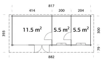 AIAMAJA PALMAKO HEIDI 22,5M²