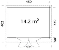 AIAMAJA PALMAKO LEA 14,2M² BIFOLD