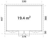 AIAMAJA PALMAKO LISA 19,4M²