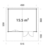 AIAMAJA PALMAKO SALLY 15,5M²
