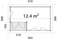 AIAMAJA PALMAKO SUSANNA 12,4M²