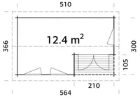 AIAMAJA PALMAKO SUSANNA 12,4M²